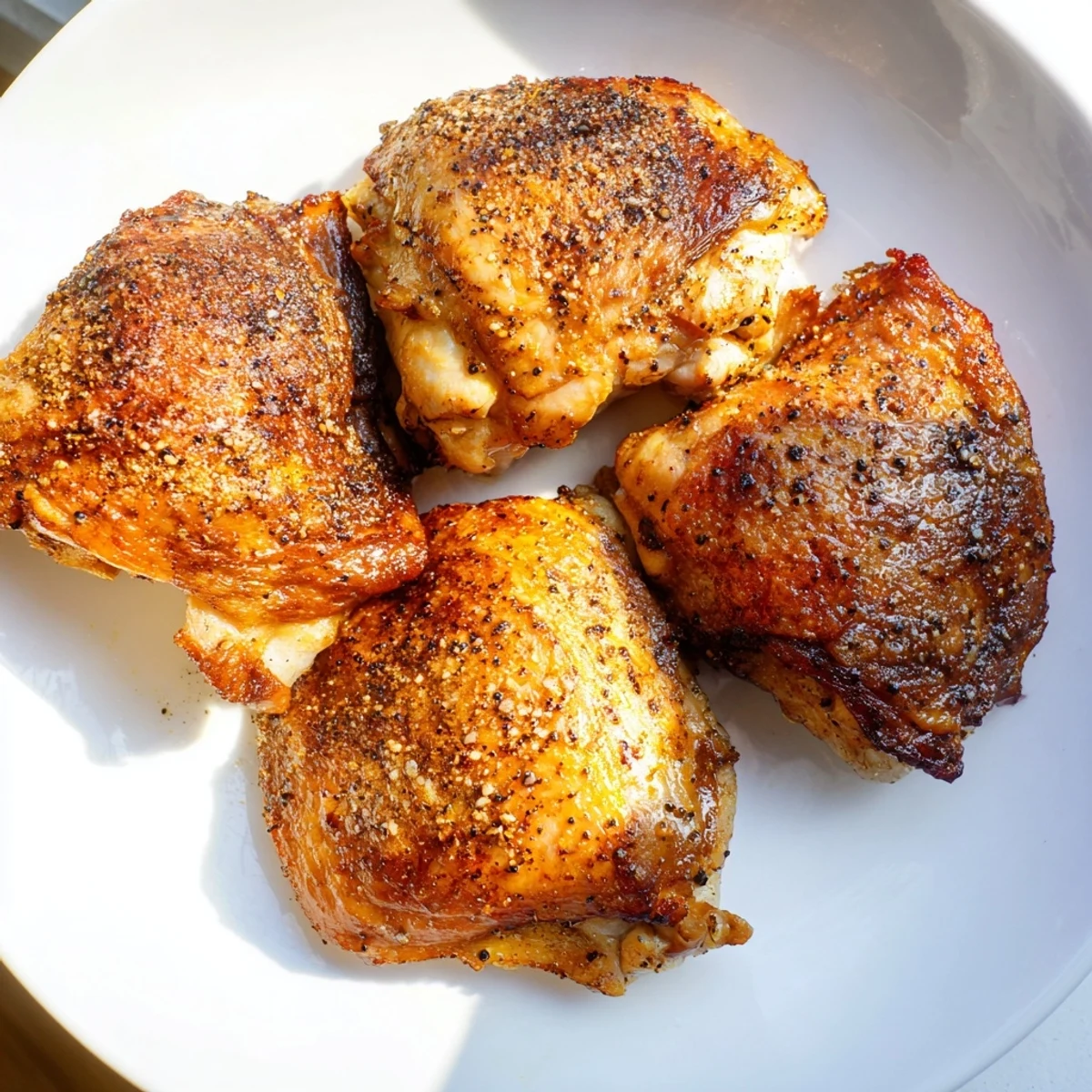 Crispy Skin Chicken Thighs