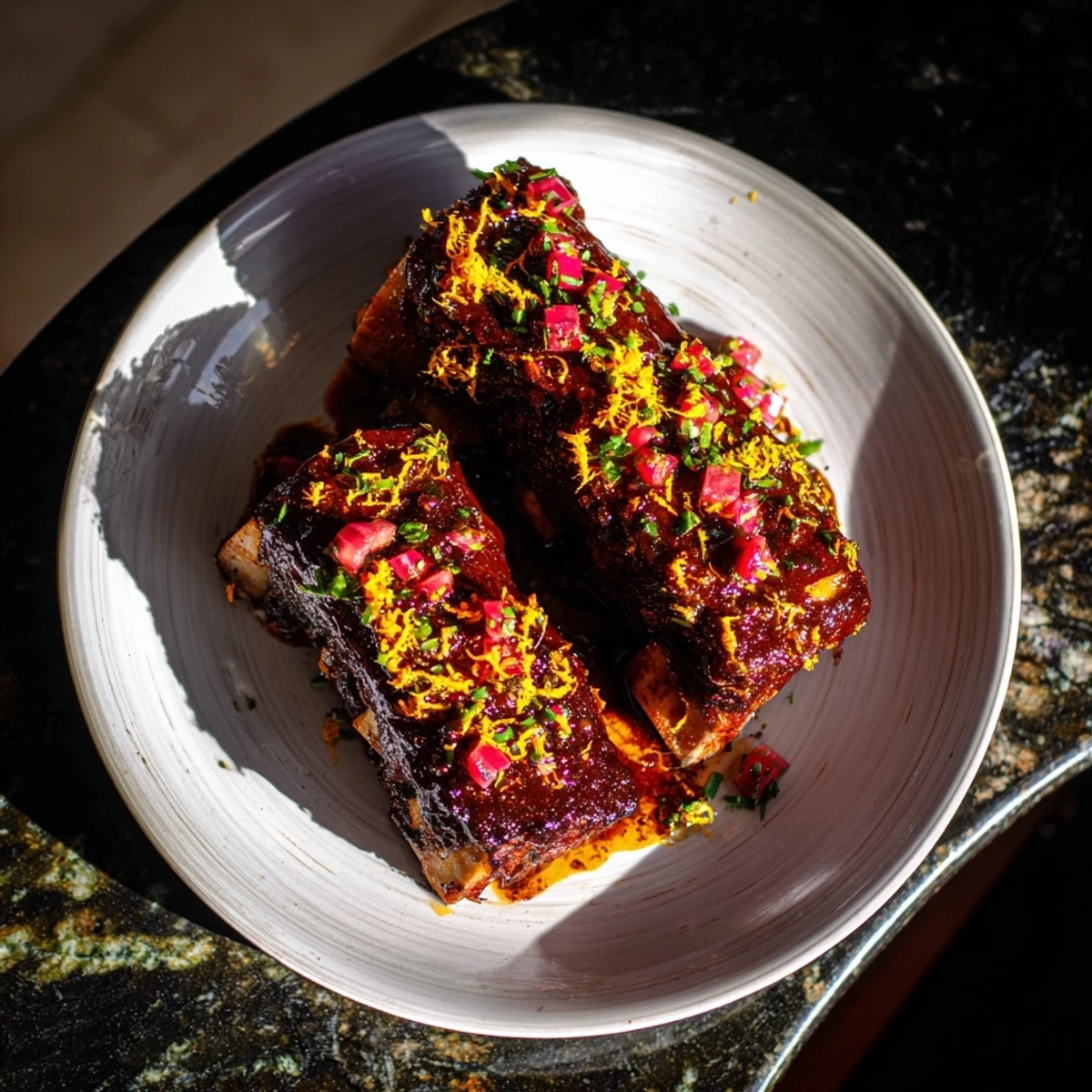 Juicy roasted turkey glistening with herbs and butter, perfect for a Thanksgiving or Christmas dinner.