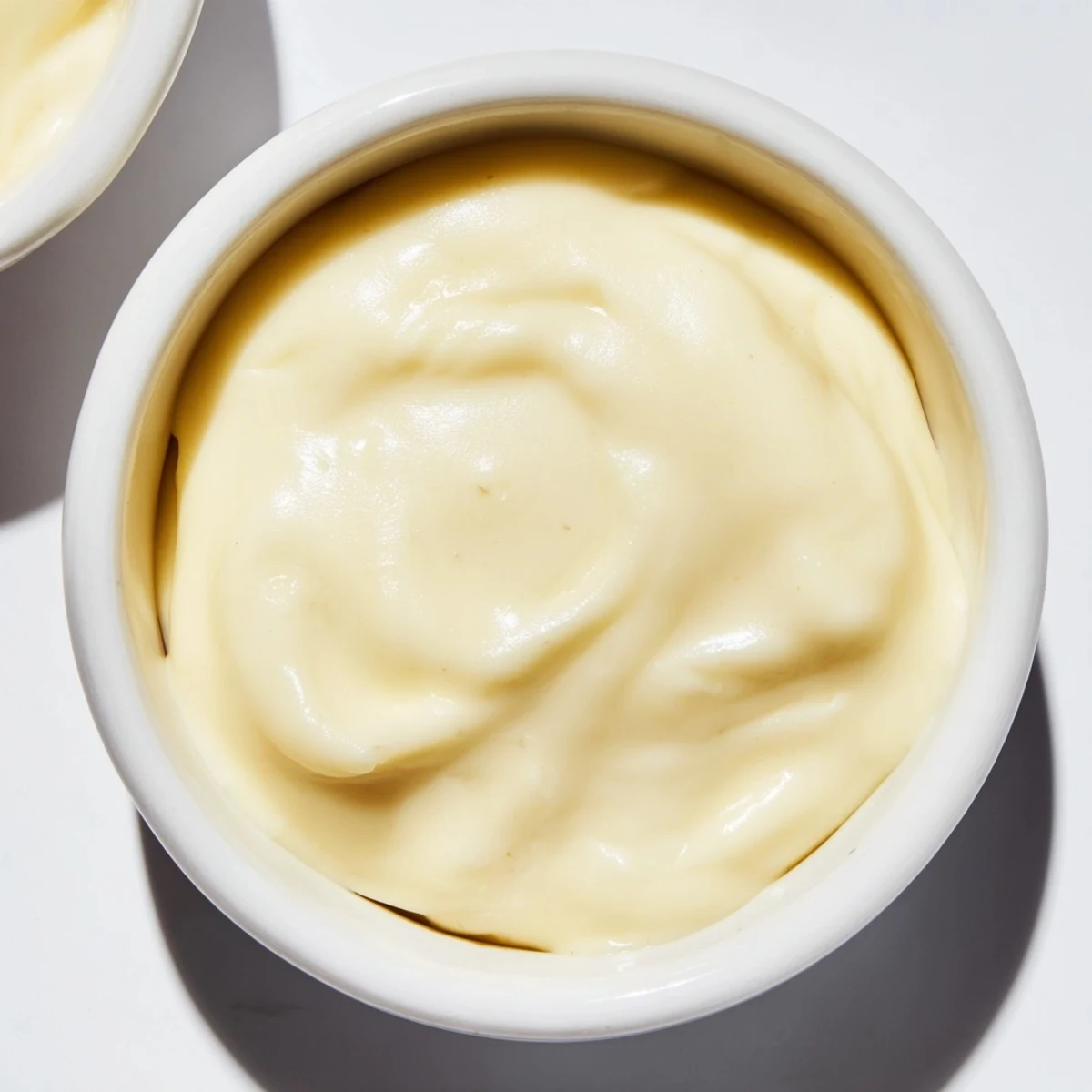 Rich, homemade Custard Creamy with a velvety texture; imagine it drizzled over fresh berries.