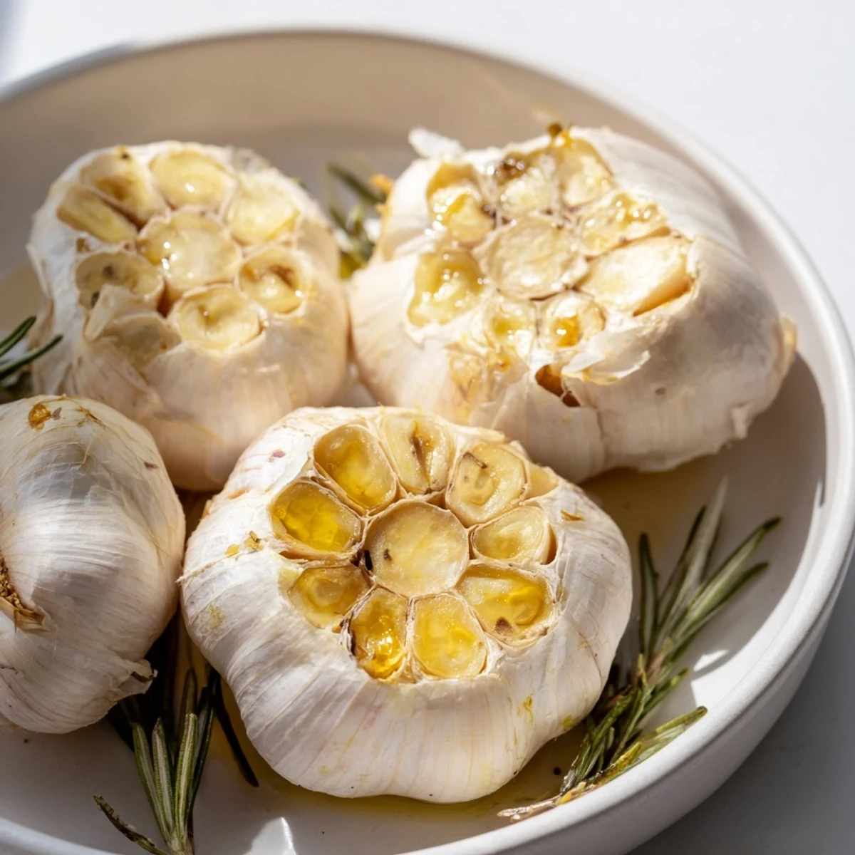 Roasted Whole Garlic Bulb