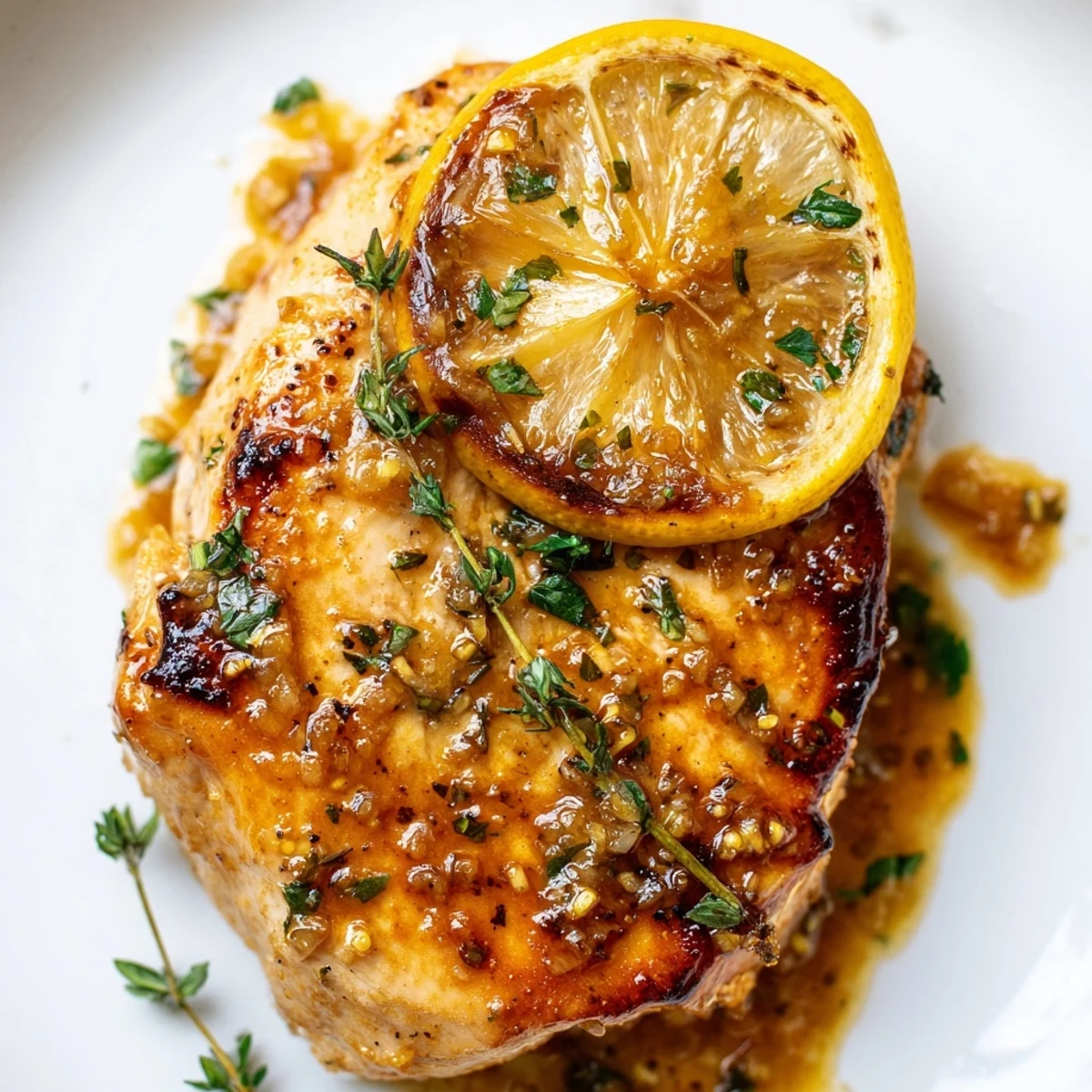 Juicy Lemon Supper Chicken breasts simmered in a bright, zesty lemon herb sauce, perfect for a comforting weeknight dinner.