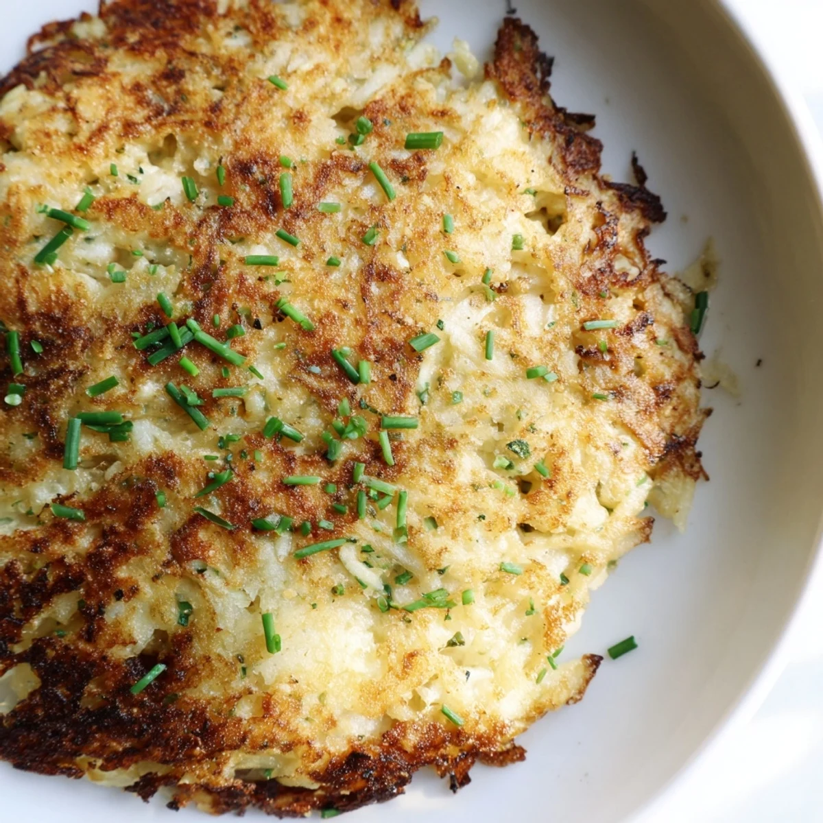 Thick Irish Boxty Potato Pancakes stacked high, ready to be topped with sour cream.