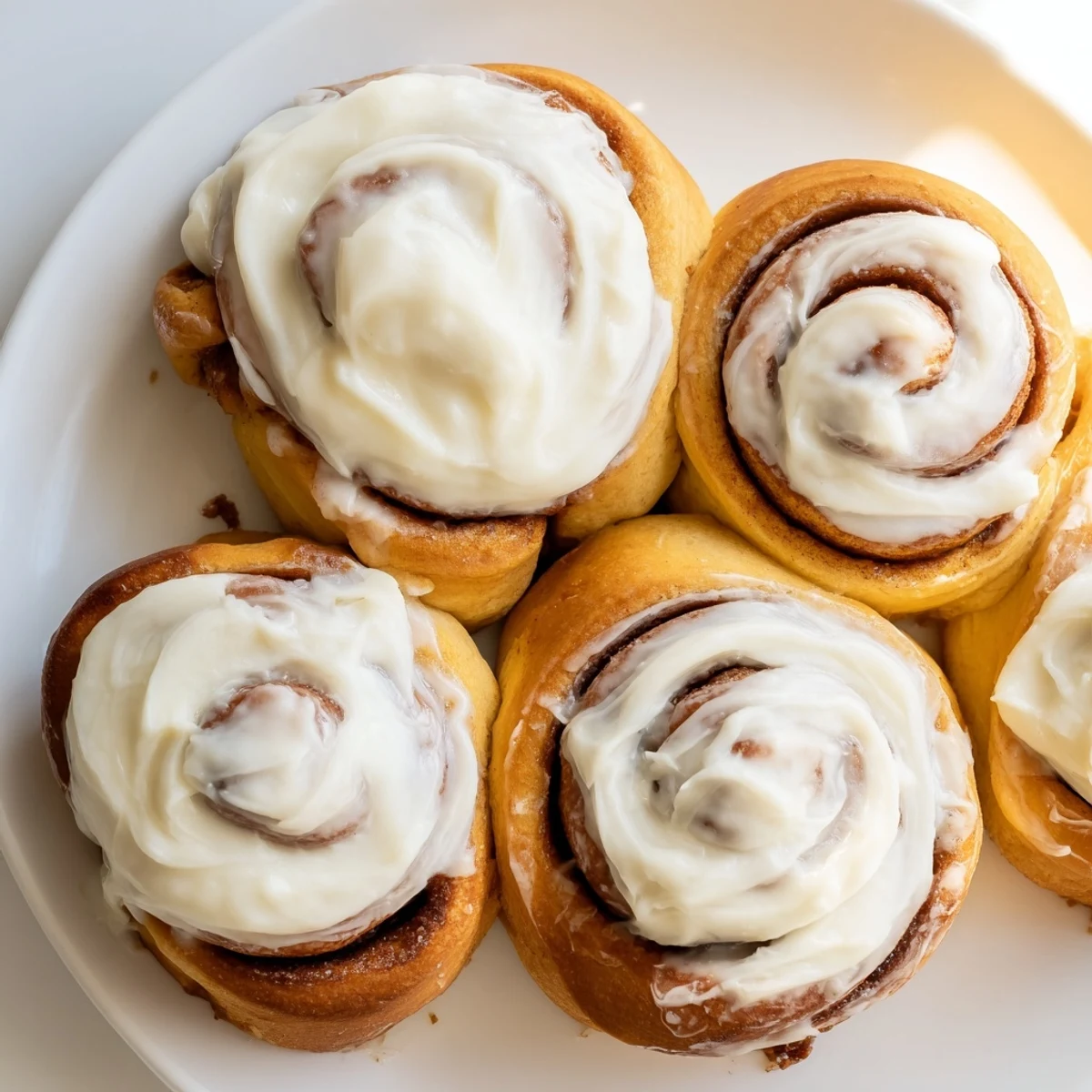 Homemade keto cinnamon buns with almond flour, ready for a low-carb breakfast or a sweet snack treat.
