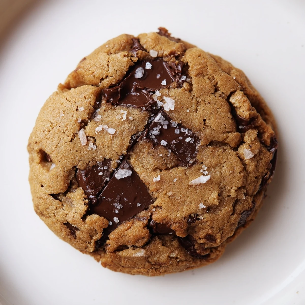 Stack of Miso Chocolate Chip Cookies served with a glass of milk, highlighting their chewy texture.