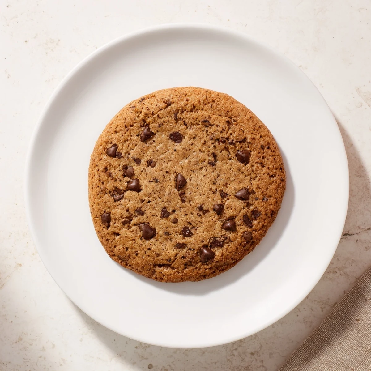 Freshly baked Chai Spiced Chocolate Chip Cookies cooling on a wire rack with melty chocolate chips and warm spices.