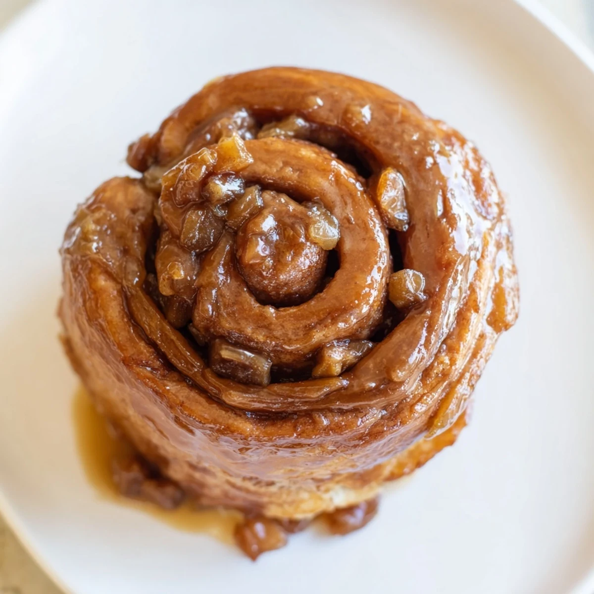 Soft pillowy Vietnamese cinnamon date sticky buns swirled with sweet Medjool date filling