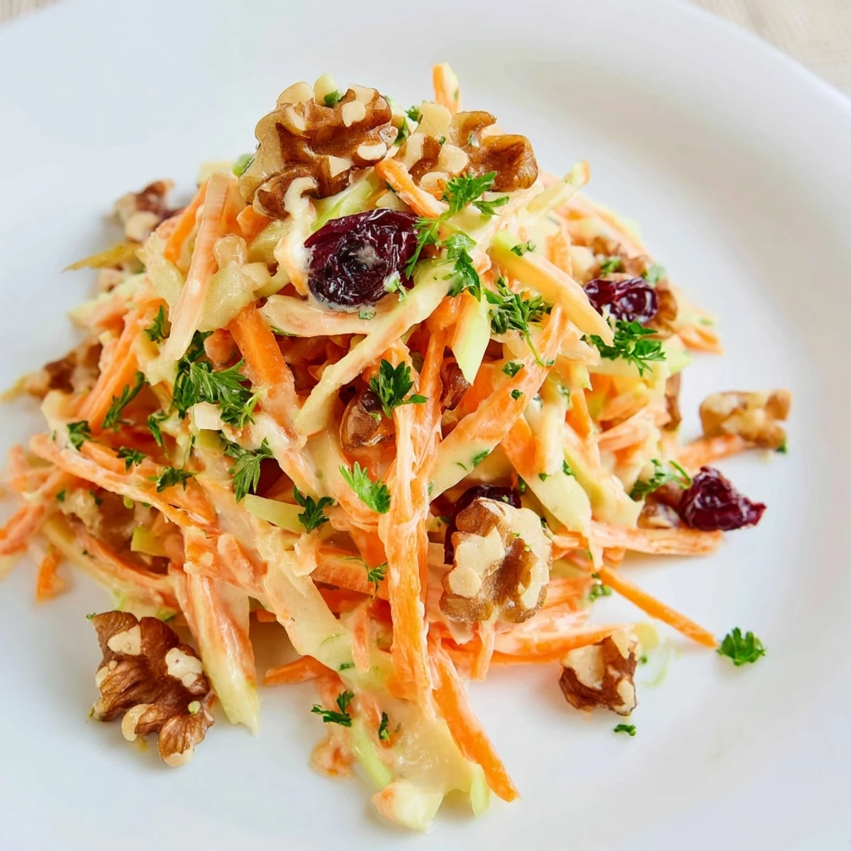Crunchy Apple Carrot Salad
