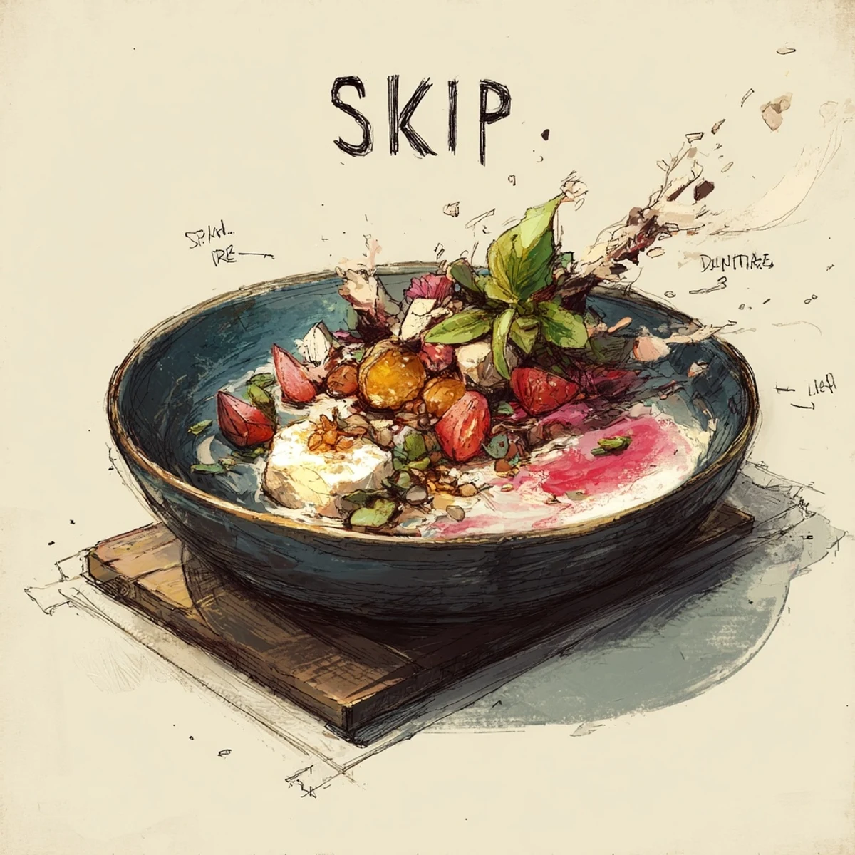 I notice you've indicated `{{SKIP}}` instead of providing a recipe name or recipe details. Without a specific recipe to work with, I cannot generate the SEO-optimized ALT image texts you've requested.