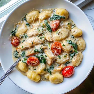 Creamy Herb Chicken Gnocchi